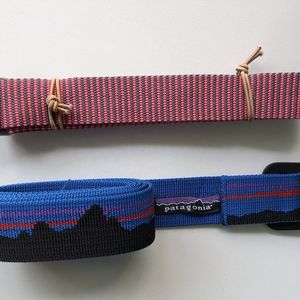 Fjallraven and Patagonia belts (NWOT)